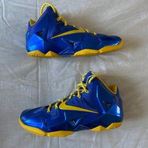 Nike Lebron 11 Custom Golden State Colorway